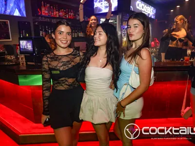 A professional photo of guests enjoying themselves at Cocktails Nightclub from our gallery.