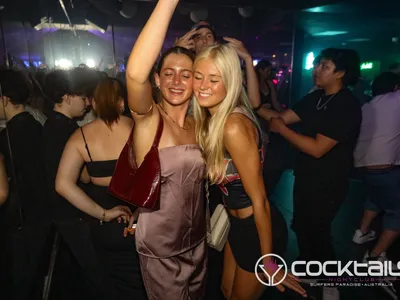 A professional photo of guests enjoying themselves at Cocktails Nightclub from our gallery.