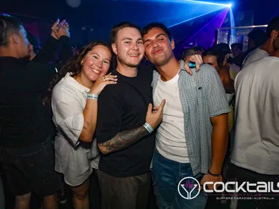 A professional photo of guests enjoying themselves at Cocktails Nightclub from our gallery.