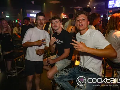 A professional photo of guests enjoying themselves at Cocktails Nightclub from our gallery.