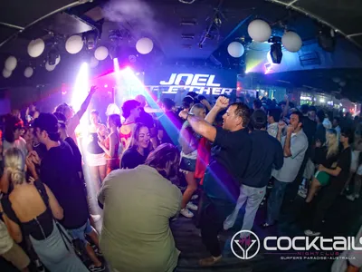 A professional photo of guests enjoying themselves at Cocktails Nightclub from our gallery.