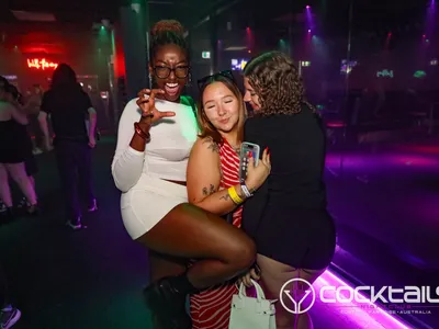 A professional photo of guests enjoying themselves at Cocktails Nightclub from our gallery.