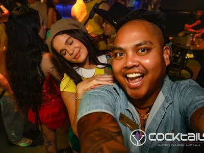 A professional photo of guests enjoying themselves at Cocktails Nightclub from our gallery.