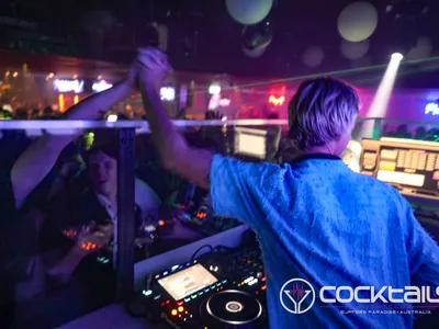 A professional photo of guests enjoying themselves at Cocktails Nightclub from our gallery.