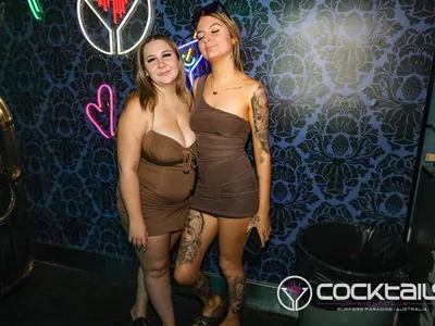 A professional photo of guests enjoying themselves at Cocktails Nightclub from our gallery.