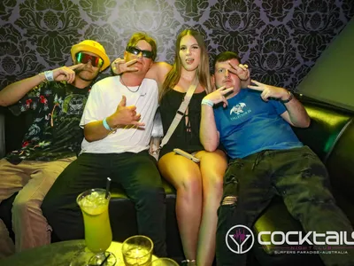 A professional photo of guests enjoying themselves at Cocktails Nightclub from our gallery.