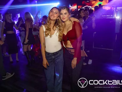 A professional photo of guests enjoying themselves at Cocktails Nightclub from our gallery.