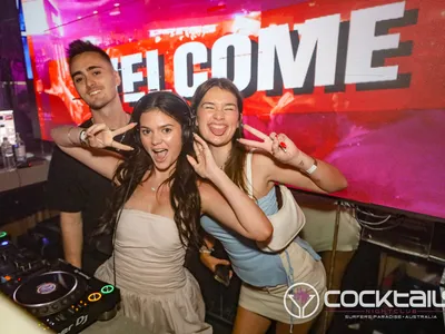 A professional photo of guests enjoying themselves at Cocktails Nightclub from our gallery.