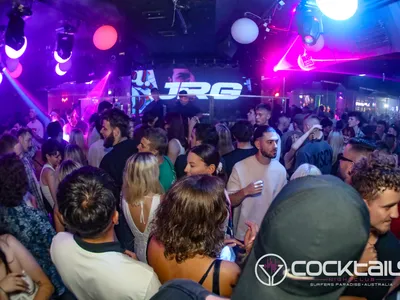 A professional photo of guests enjoying themselves at Cocktails Nightclub from our gallery.