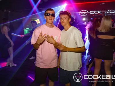 A professional photo of guests enjoying themselves at Cocktails Nightclub from our gallery.