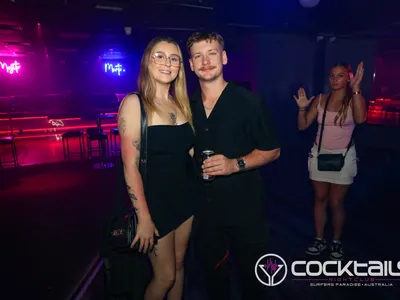 A professional photo of guests enjoying themselves at Cocktails Nightclub from our gallery.