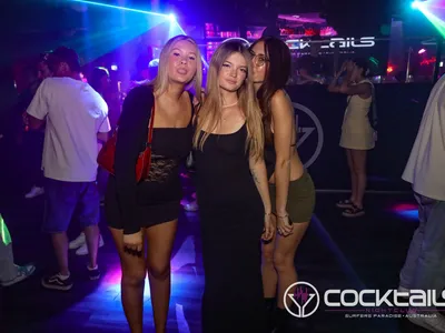 A professional photo of guests enjoying themselves at Cocktails Nightclub from our gallery.