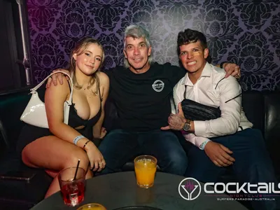 A professional photo of guests enjoying themselves at Cocktails Nightclub from our gallery.