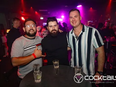 A professional photo of guests enjoying themselves at Cocktails Nightclub from our gallery.