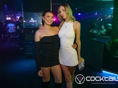 A professional photo of guests enjoying themselves at Cocktails Nightclub from our gallery.