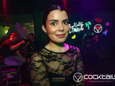 A professional photo of guests enjoying themselves at Cocktails Nightclub from our gallery.