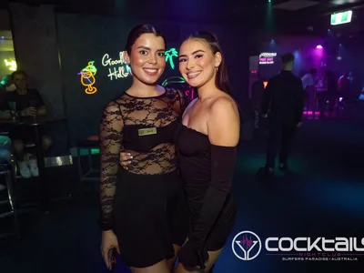 A professional photo of guests enjoying themselves at Cocktails Nightclub from our gallery.