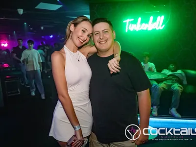 A professional photo of guests enjoying themselves at Cocktails Nightclub from our gallery.