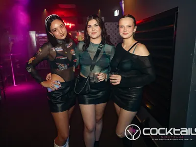 A professional photo of guests enjoying themselves at Cocktails Nightclub from our gallery.