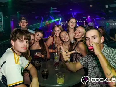 A professional photo of guests enjoying themselves at Cocktails Nightclub from our gallery.