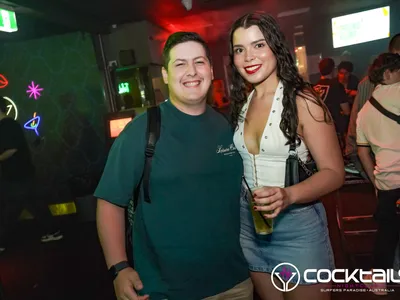 A professional photo of guests enjoying themselves at Cocktails Nightclub from our gallery.