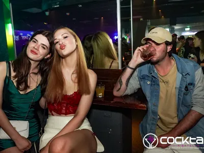 A professional photo of guests enjoying themselves at Cocktails Nightclub from our gallery.