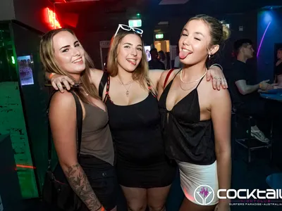 A professional photo of guests enjoying themselves at Cocktails Nightclub from our gallery.