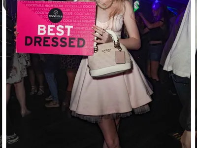 A professional photo of guests enjoying themselves at Cocktails Nightclub from our gallery.