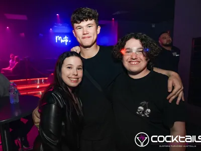 A professional photo of guests enjoying themselves at Cocktails Nightclub from our gallery.