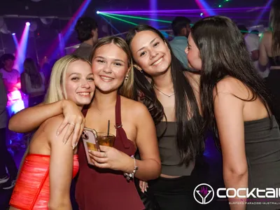 A professional photo of guests enjoying themselves at Cocktails Nightclub from our gallery.