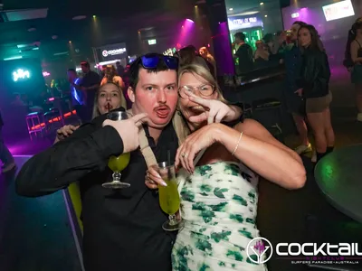 A professional photo of guests enjoying themselves at Cocktails Nightclub from our gallery.