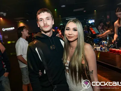 A professional photo of guests enjoying themselves at Cocktails Nightclub from our gallery.