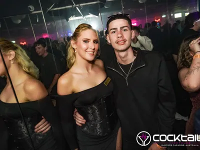 A professional photo of guests enjoying themselves at Cocktails Nightclub from our gallery.