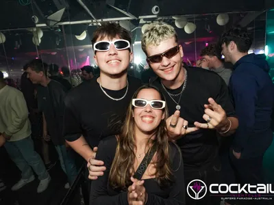 A professional photo of guests enjoying themselves at Cocktails Nightclub from our gallery.