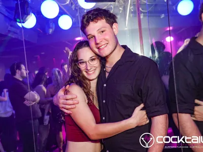 A professional photo of guests enjoying themselves at Cocktails Nightclub from our gallery.