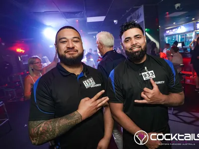 A professional photo of guests enjoying themselves at Cocktails Nightclub from our gallery.