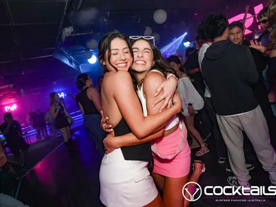 A professional photo of guests enjoying themselves at Cocktails Nightclub from our gallery.