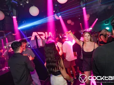 A professional photo of guests enjoying themselves at Cocktails Nightclub from our gallery.