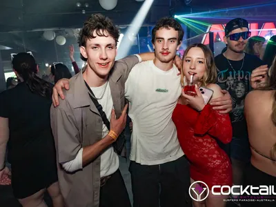 A professional photo of guests enjoying themselves at Cocktails Nightclub from our gallery.