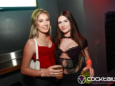 A professional photo of guests enjoying themselves at Cocktails Nightclub from our gallery.