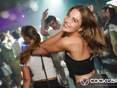 A professional photo of guests enjoying themselves at Cocktails Nightclub from our gallery.