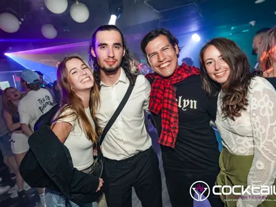 A professional photo of guests enjoying themselves at Cocktails Nightclub from our gallery.