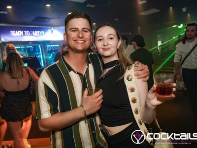 A professional photo of guests enjoying themselves at Cocktails Nightclub from our gallery.