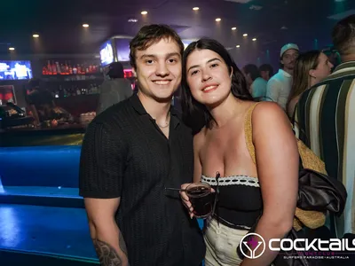 A professional photo of guests enjoying themselves at Cocktails Nightclub from our gallery.