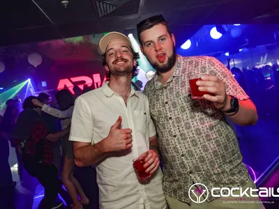 A professional photo of guests enjoying themselves at Cocktails Nightclub from our gallery.