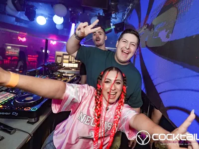 A professional photo of guests enjoying themselves at Cocktails Nightclub from our gallery.