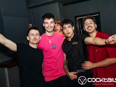 A professional photo of guests enjoying themselves at Cocktails Nightclub from our gallery.