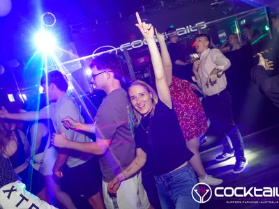 A professional photo of guests enjoying themselves at Cocktails Nightclub from our gallery.