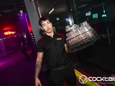 A professional photo of guests enjoying themselves at Cocktails Nightclub from our gallery.