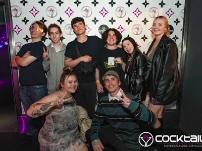 A professional photo of guests enjoying themselves at Cocktails Nightclub from our gallery.